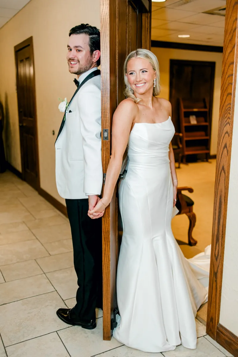 Sunday Tan bridal spray tan client - wedding photo 1