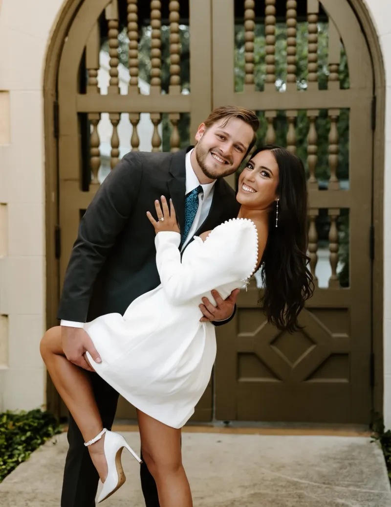 Sunday Tan bridal spray tan client - wedding photo 7