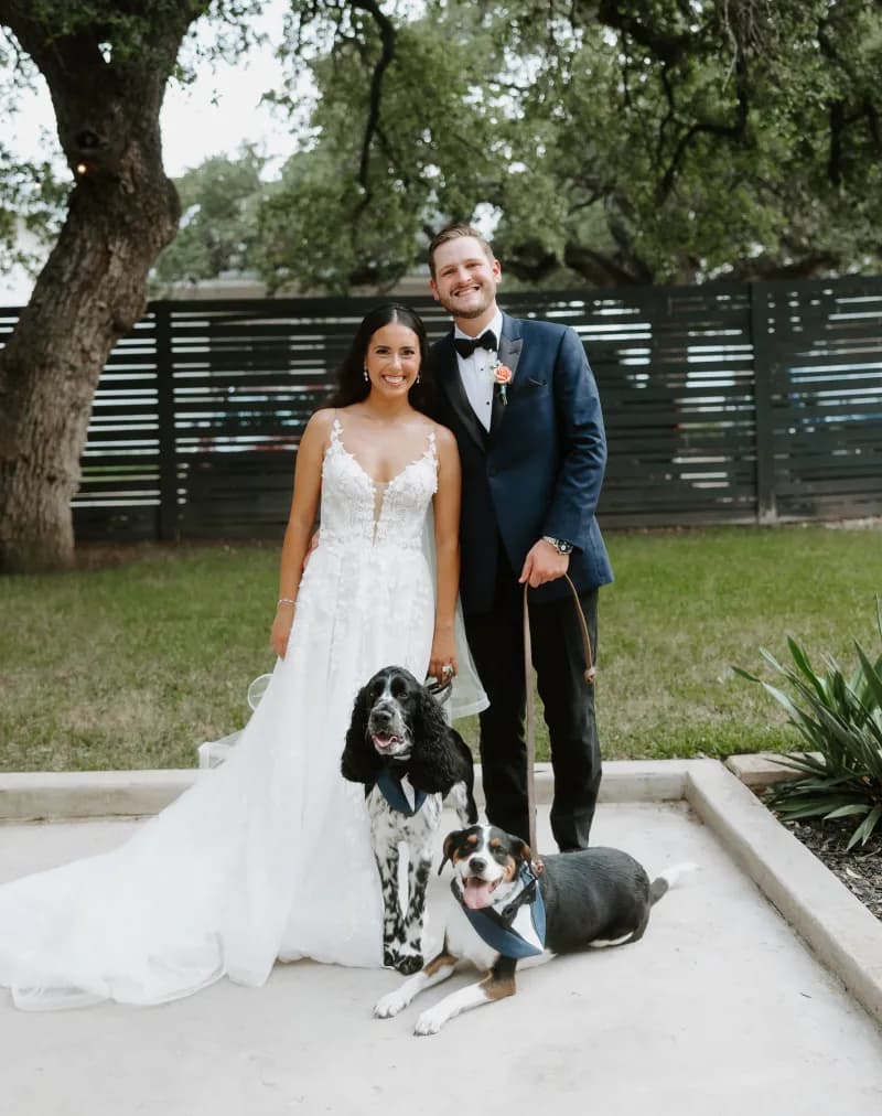 Sunday Tan bridal spray tan client - wedding photo 17