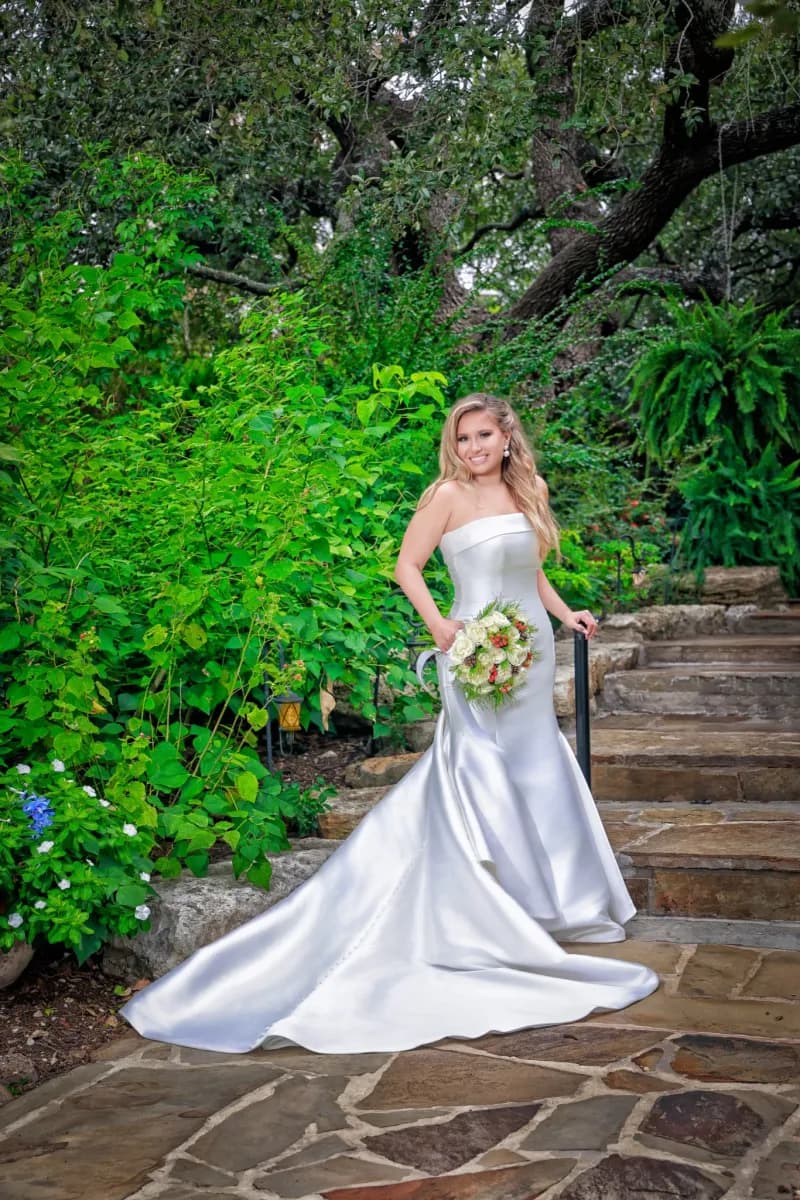 Sunday Tan bridal spray tan client - wedding photo 43